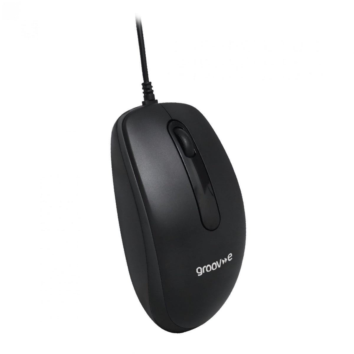 Groov-e Wired Keyboard and Mouse Set Black GVPC19BK
