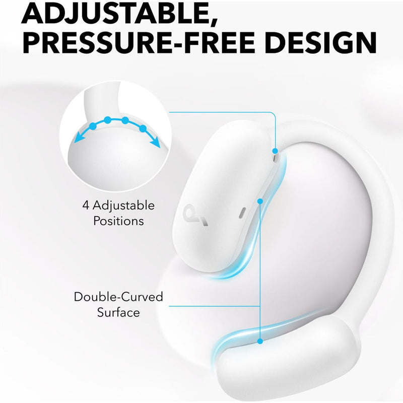 AeroFit 2 Open-Ear Wireless Earbuds | White