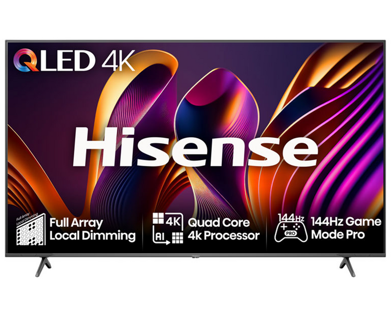 Hisense E7 Pro 4K QLED HDR 144HZ Smart TV Redmond Electric Gorey