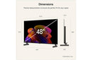 48" OLED AI 4K Smart TV