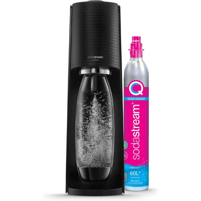 Sodastream TERRA Sparkling Water Maker Black 1012811441