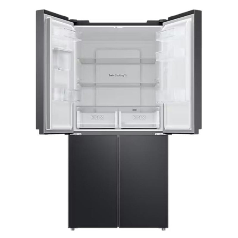 Samsung Series 8 French Style Fridge Freezer with Twin Cooling Plus | Black Steel - RF48A401EB4/EU Redmond Electric Gorey