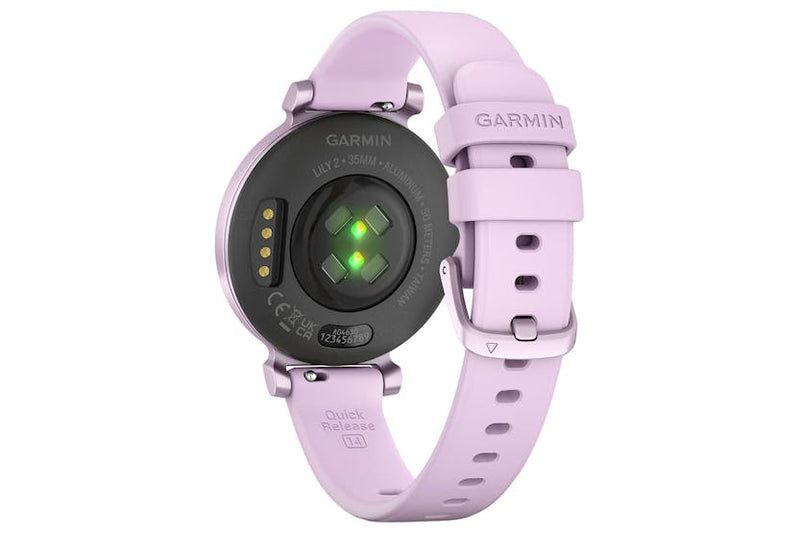 Lily 2 Lilac Lilac Silicone Band