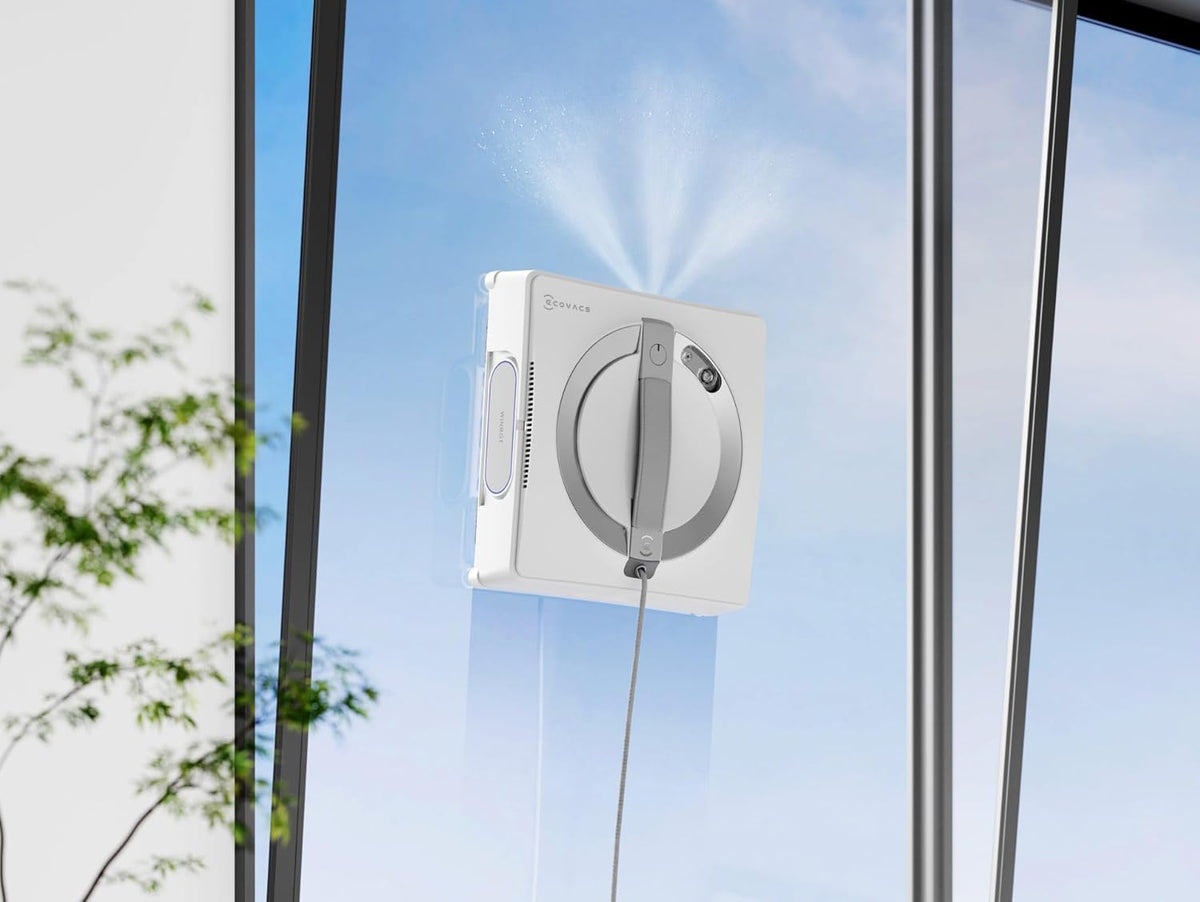 EcoVac WINBOT W2S OMNI Robotic Window Cleaner | Smart Multifunctional Cleaning Station - 270-WG893-12 Redmond Electric Gorey