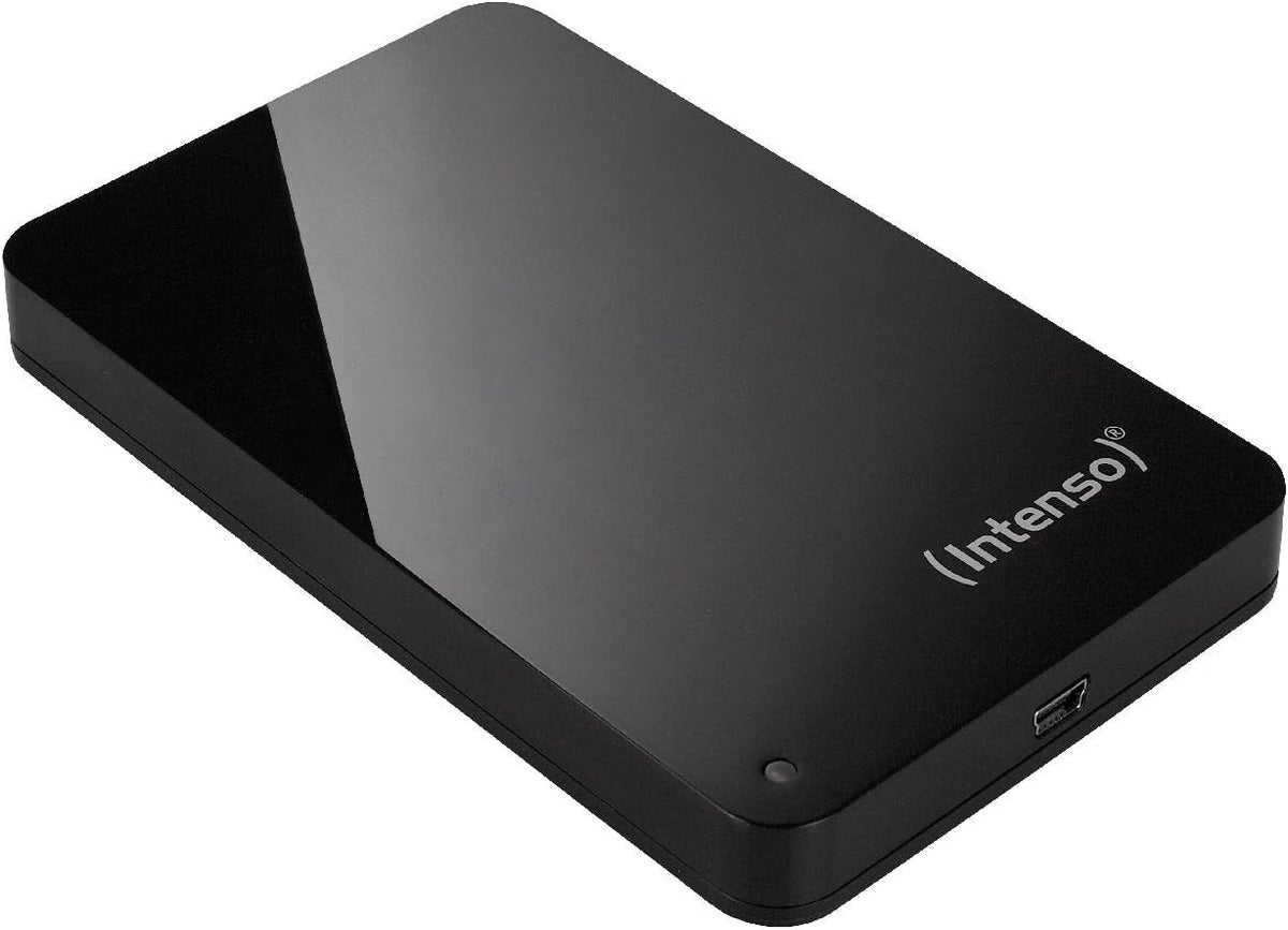 Intenso Memory Case 2TB 2.5-inch Portable Hard Drive, USB 3.2, Black 6021580