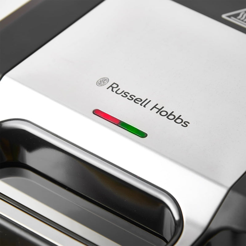 Russell Hobbs Creations 3-in-1 Sandwich, Waffle & Panini Maker | Black- 26810 Redmond Electric Gorey