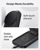 BoostCharge Pro 3-in-1 Magnetic Wireless Charging Stand Black
