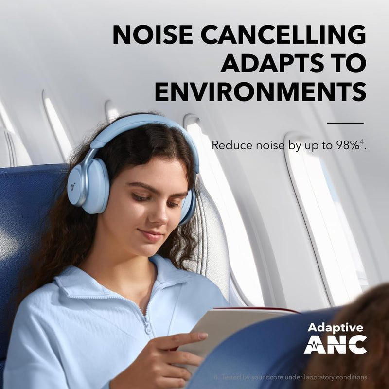 Space One Active Noise Cancelling Headphones | Blue