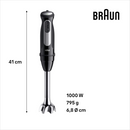 Braun MultiQuick 5 Pro Hand Blender | Black - MQ55236.M Redmond Electric Gorey