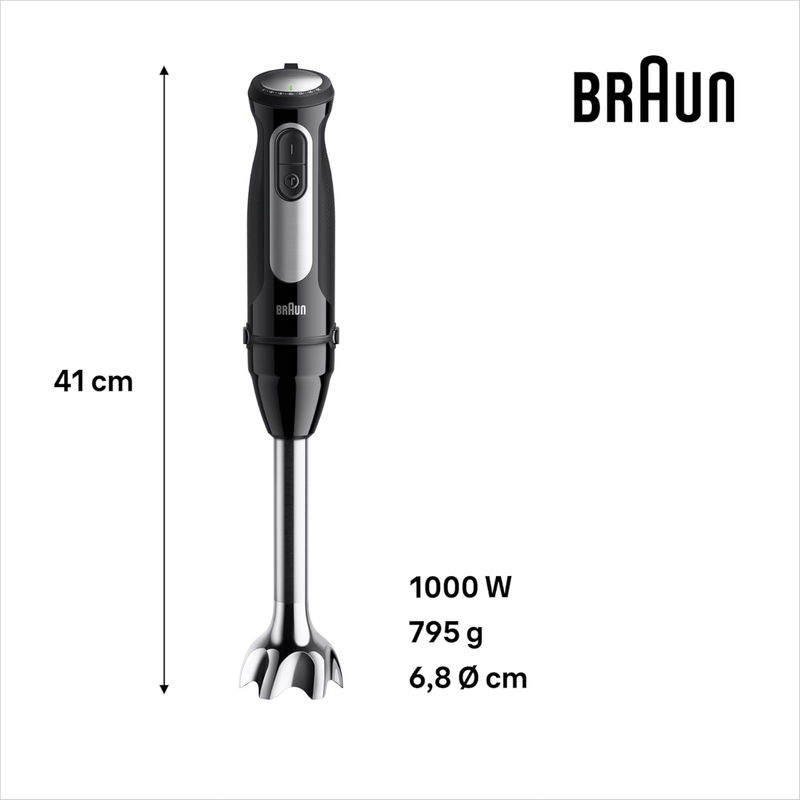 Braun MultiQuick 5 Pro Hand Blender | Black - MQ55236.M Redmond Electric Gorey