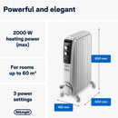 Dragon 4 2kW Oil-Filled Radiator