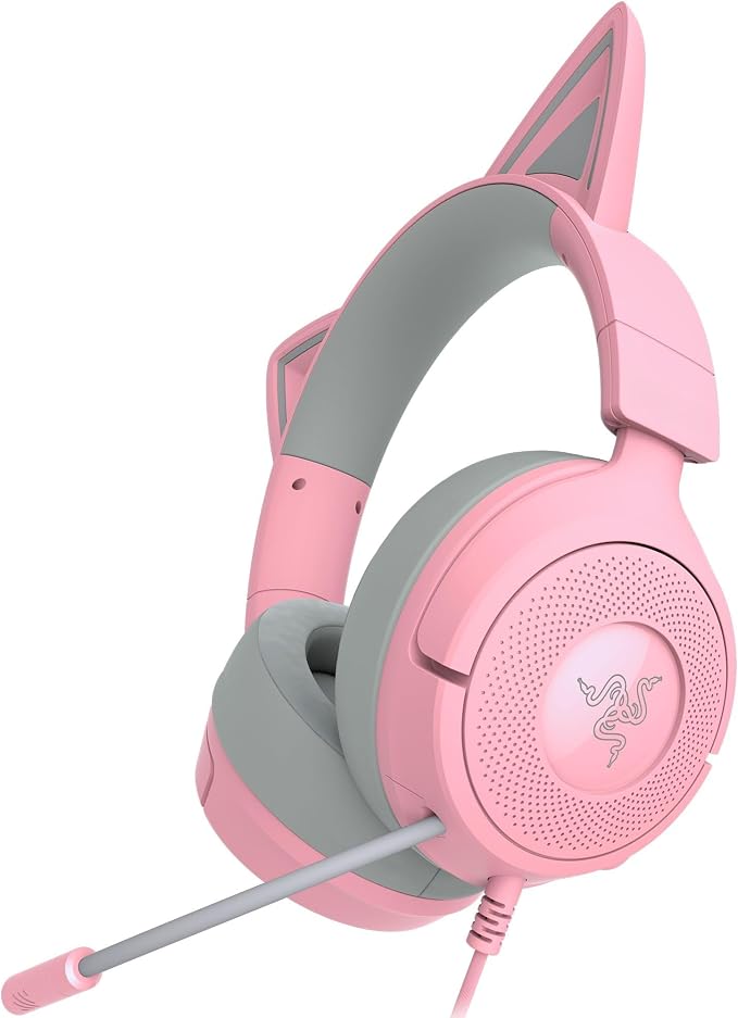 Kraken Kitty V3 X Wired Gaming Headset Quartz