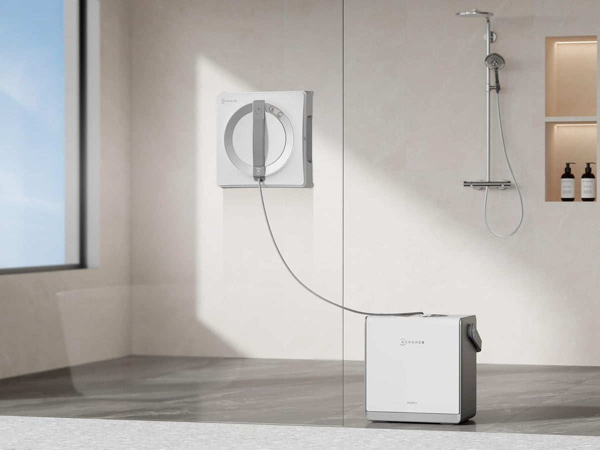 EcoVac WINBOT W2S OMNI Robotic Window Cleaner | Smart Multifunctional Cleaning Station - 270-WG893-12 Redmond Electric Gorey