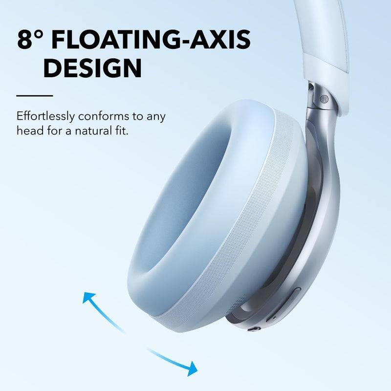 Space One Active Noise Cancelling Headphones | Blue