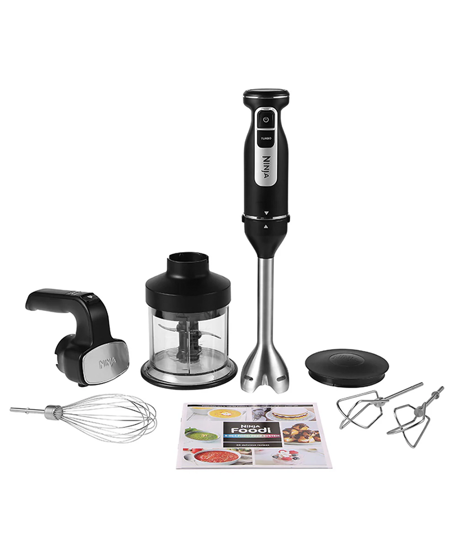 Ninja Foodi 3-in-1 Hand Blender, Mixer & Chopper | 850W CI100UK Redmond Electric Gorey