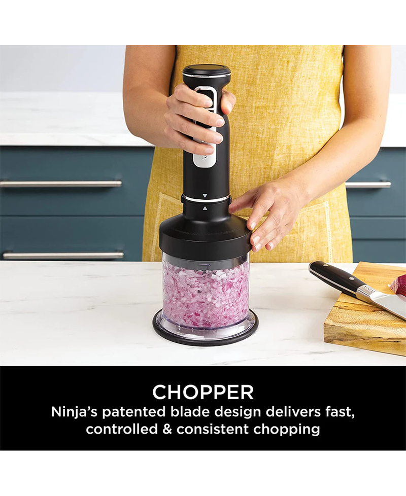 Ninja Foodi 3-in-1 Hand Blender, Mixer & Chopper | 850W CI100UK Redmond Electric Gorey