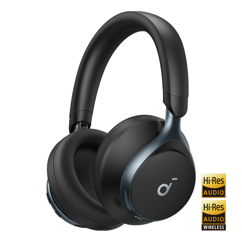 Space One Active Noise Cancelling Headphones | Black