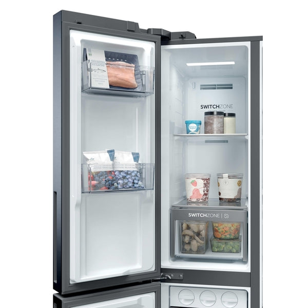 S+ Series 7 573L American Fridge Freezer | Brushed Black | 177.5 (H) | HSPR79F18EWMB(UK)