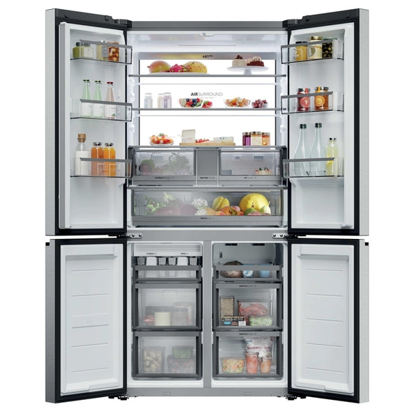 Cube 90 Series 7 679L Four Door American Fridge Freezer – Stainless Steel | 190cm (H) | HCW79F19EHSB(UK)
