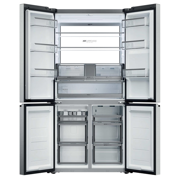 Cube 90 Series 7 679L Four Door American Fridge Freezer – Stainless Steel | 190cm (H) | HCW79F19EHSB(UK)