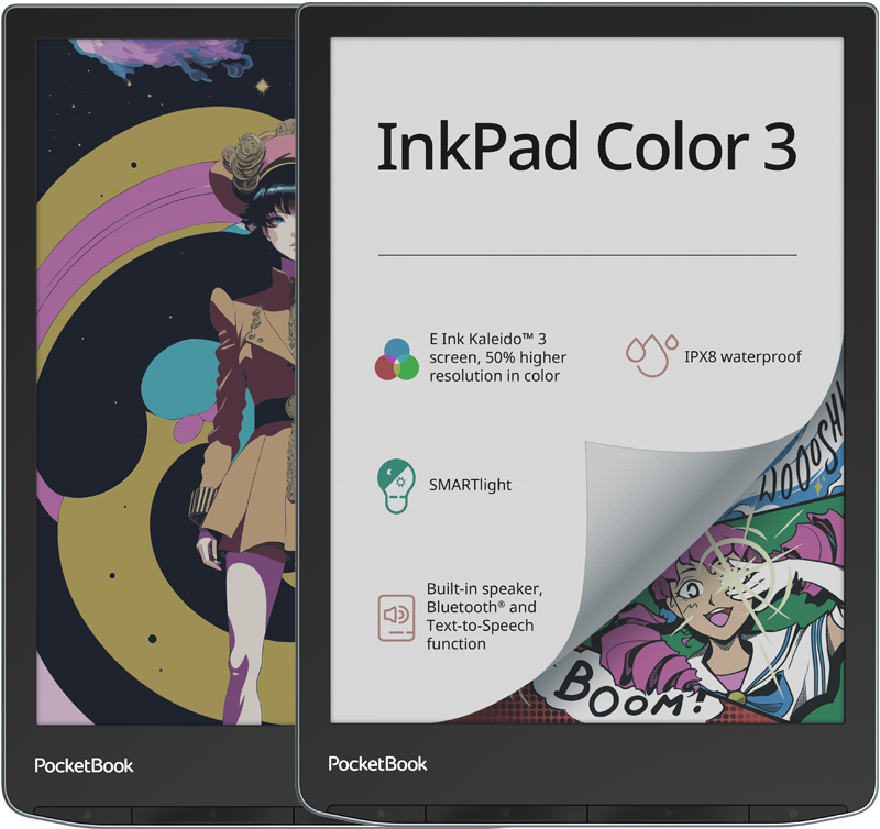 InkPad Color 3 - 7.8" E Ink Kaleido 3 Colour E-Reader