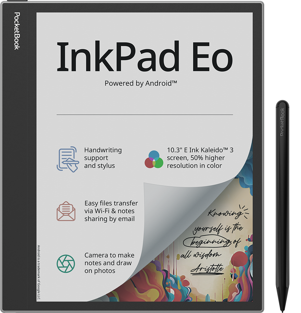 InkPad Eo - 10.3" Colour E Ink Kaleido 3 E-Note with Stylus