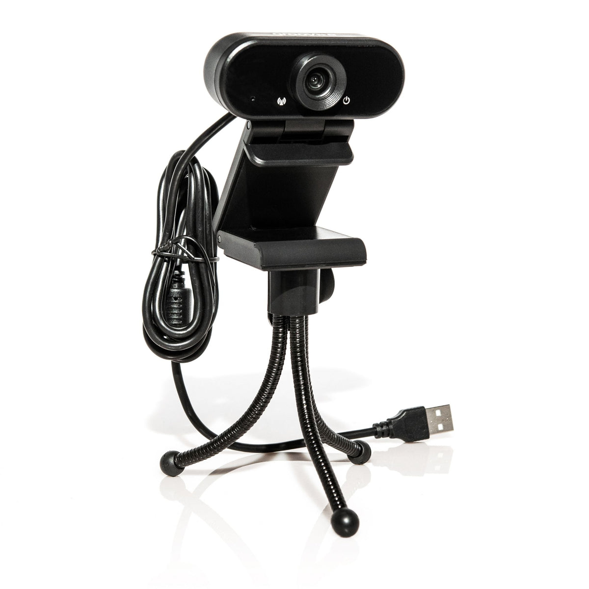 Groov-e 1080p Webcam with Privacy Cover Black GVPC11BK