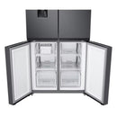 Samsung Series 8 French Style Fridge Freezer with Twin Cooling Plus | Black Steel - RF48A401EB4/EU Redmond Electric Gorey