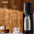 TERRA Sparkling Water Maker Black