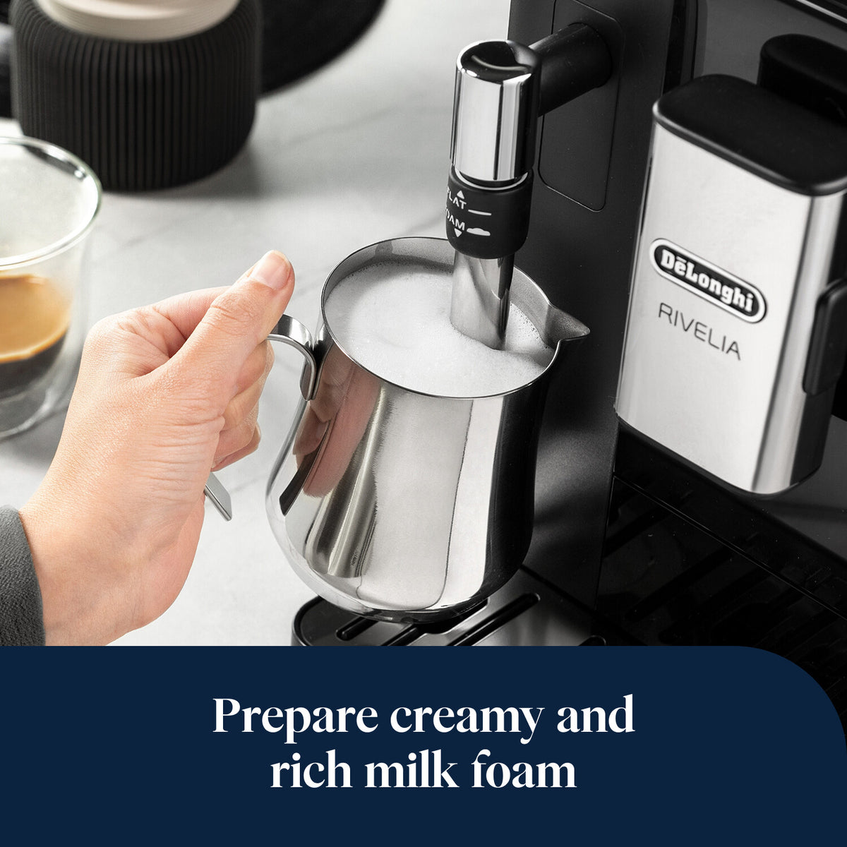 Rivelia Bean to Cup Coffee Machine Onyx Black