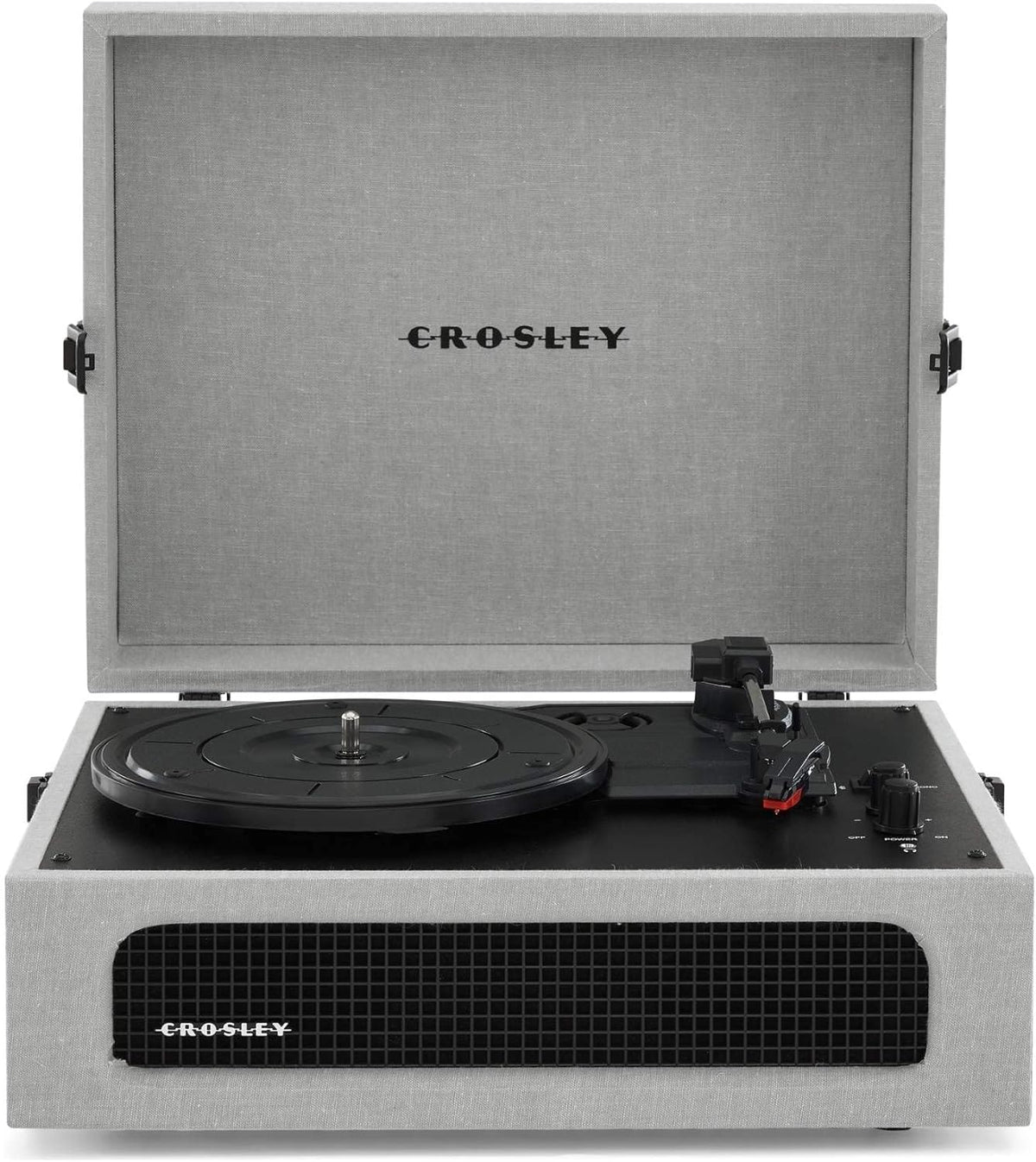 Voyager Bluetooth Record Player Grey