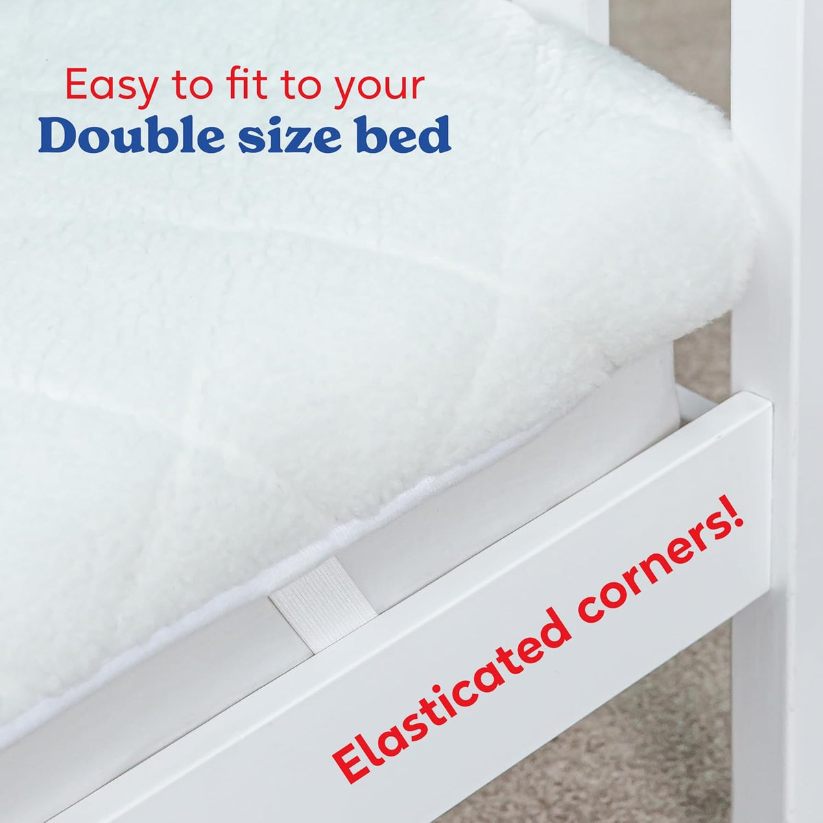 Double Dual-Control Sherpa Electric Blanket