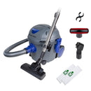 Russell Hobbs Tidy Tub 10L bagged vacuum in Blue and Grey, model RHTV2001