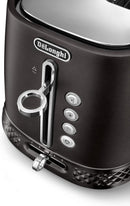 Diadema 4-Slice Long-Slot Toaster Onyx Black