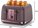 Dusk 4 Slice Toaster Twilight Purple