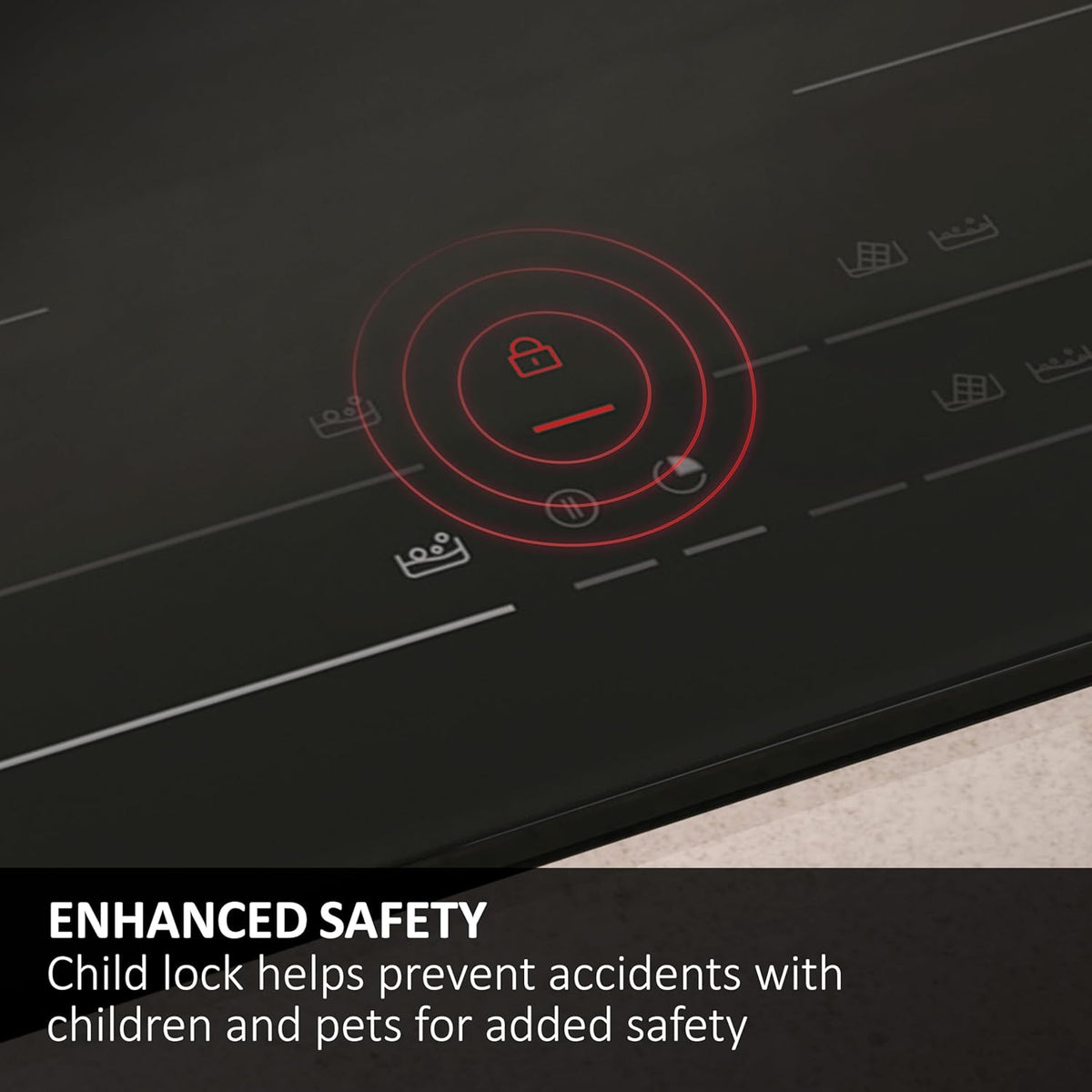 ID Series 2 60cm 4 Zone Induction Hob with WiFi | HAISJ64MC