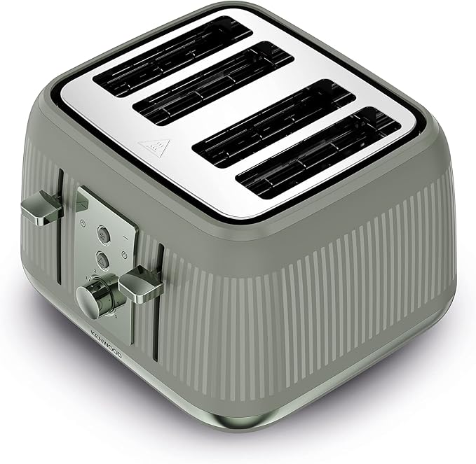 Dusk 4 Slice Toaster Olive Green