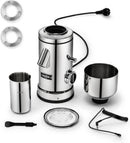 Flat Burr Coffee Grinder | Stainless Steel