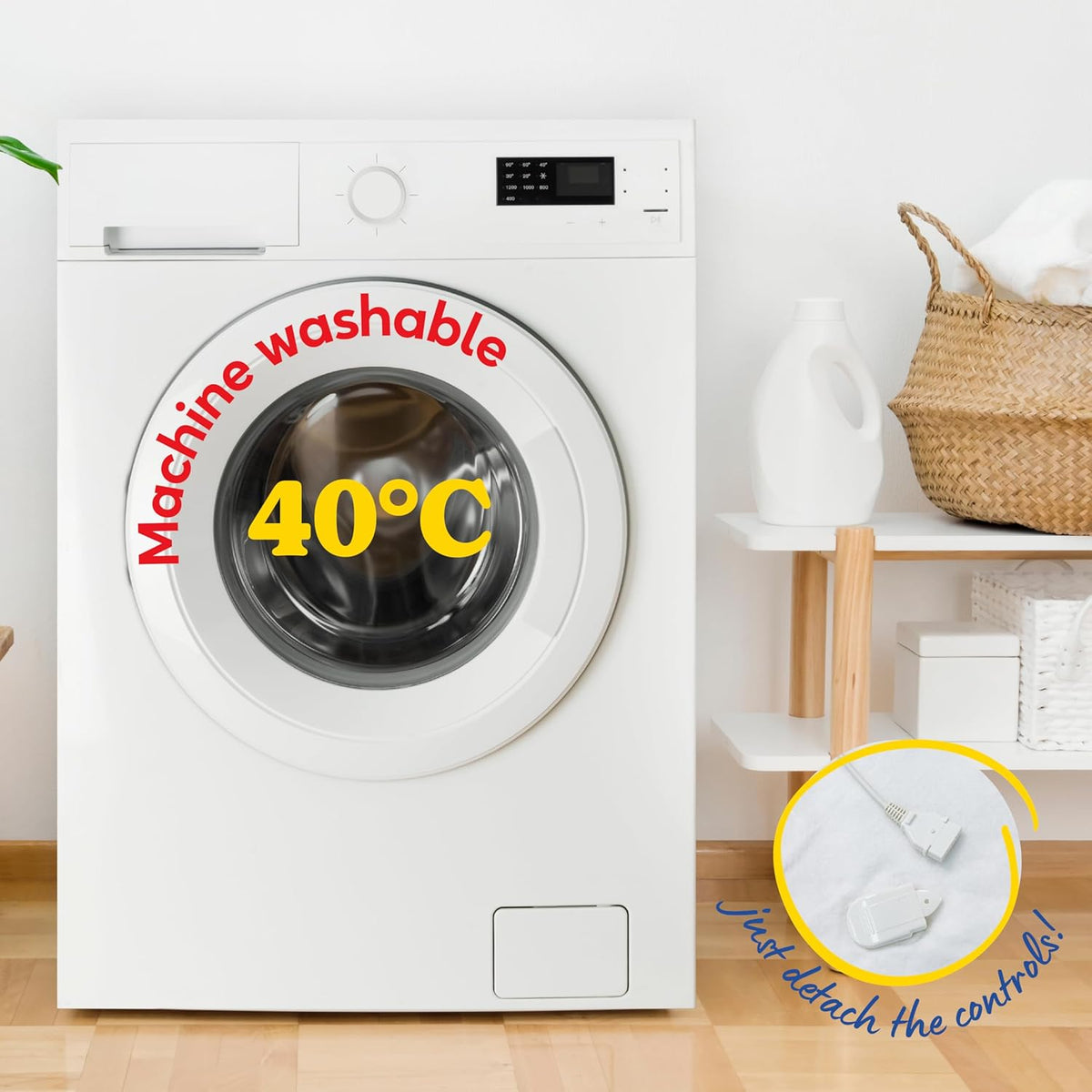 Double Dual-Control Sherpa Electric Blanket