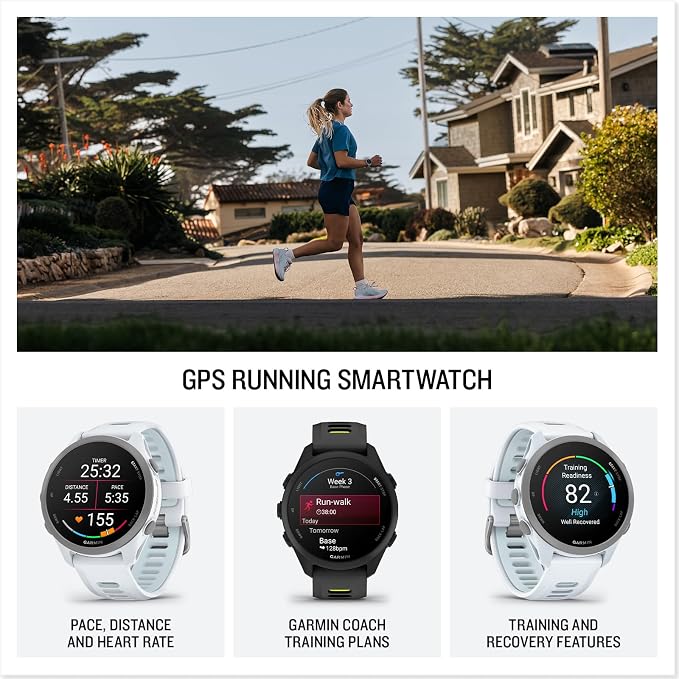 Forerunner 170 GPS Running Smartwatch Black Amp Yellow