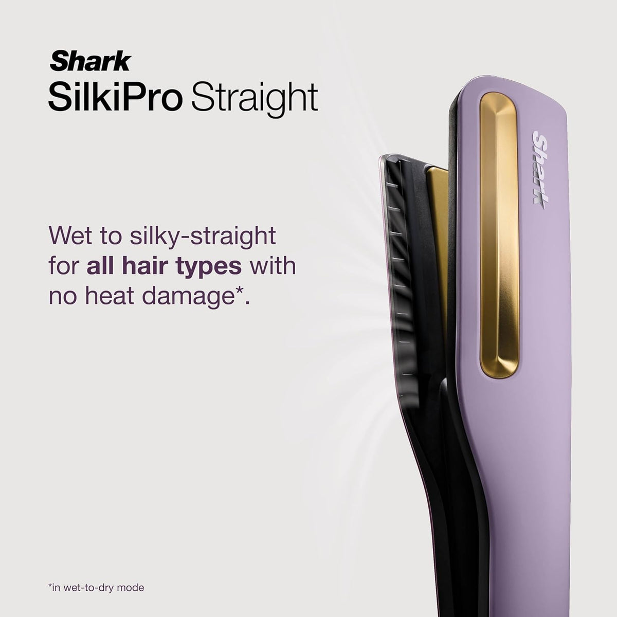 Shark SilkiPro Hair Straightener + Dryer in One with Storage Case | Plum Satin - HT401UKPU Redmond Electric Gorey