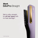 Shark SilkiPro Hair Straightener + Dryer in One with Storage Case | Plum Satin - HT401UKPU Redmond Electric Gorey