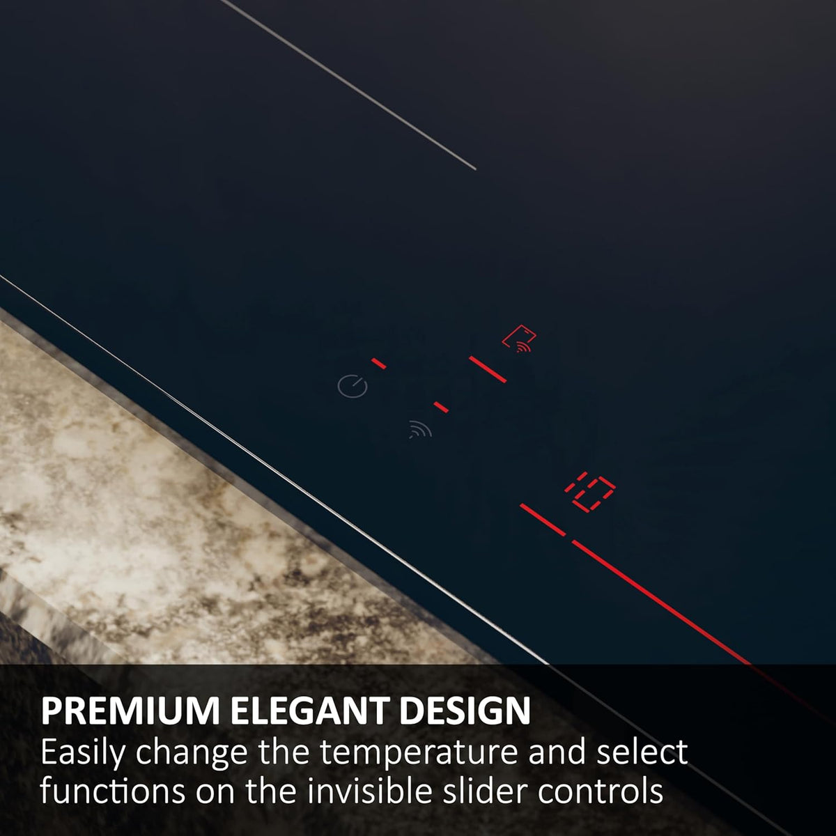 ID Series 2 60cm 4 Zone Induction Hob with WiFi | HAISJ64MC