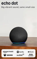 Echo Dot Smart Speaker with Alexa Charcoal
