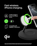 BoostCharge Pro Magnetic Wireless Charging Pad 15W Black