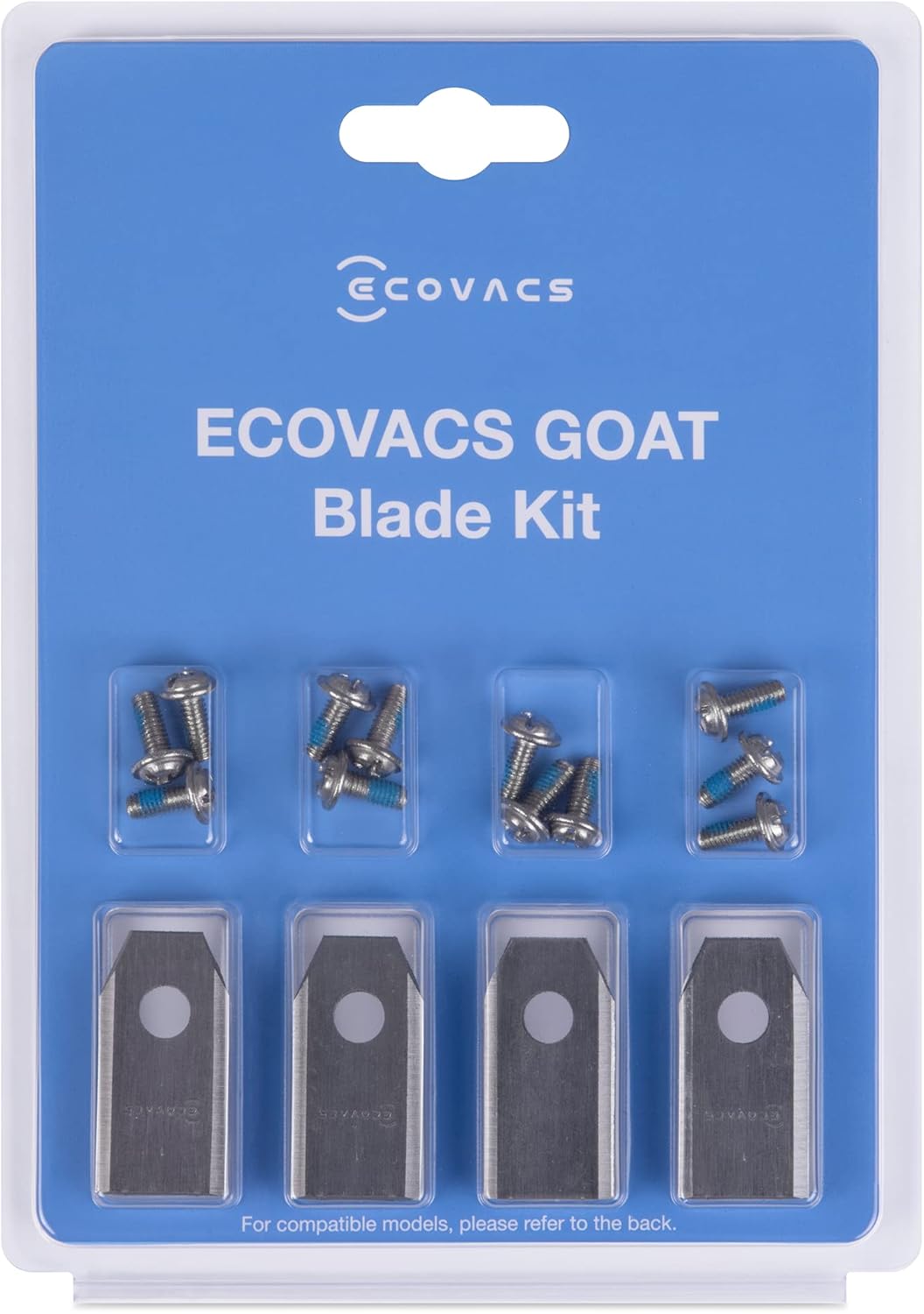 EcoVac GOAT Replacement Blade Kit - Universal for A/O/G1/GX Series Robotic Mowers - 270-MBK120001  Redmond Electric Gorey