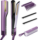 Shark SilkiPro Hair Straightener + Dryer in One with Storage Case | Plum Satin - HT401UKPU Redmond Electric Gorey