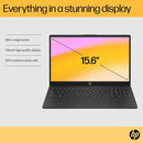 15.6-Inch Full HD Laptop Ryzen 3 7320U 8GB RAM 256GB SSD Black