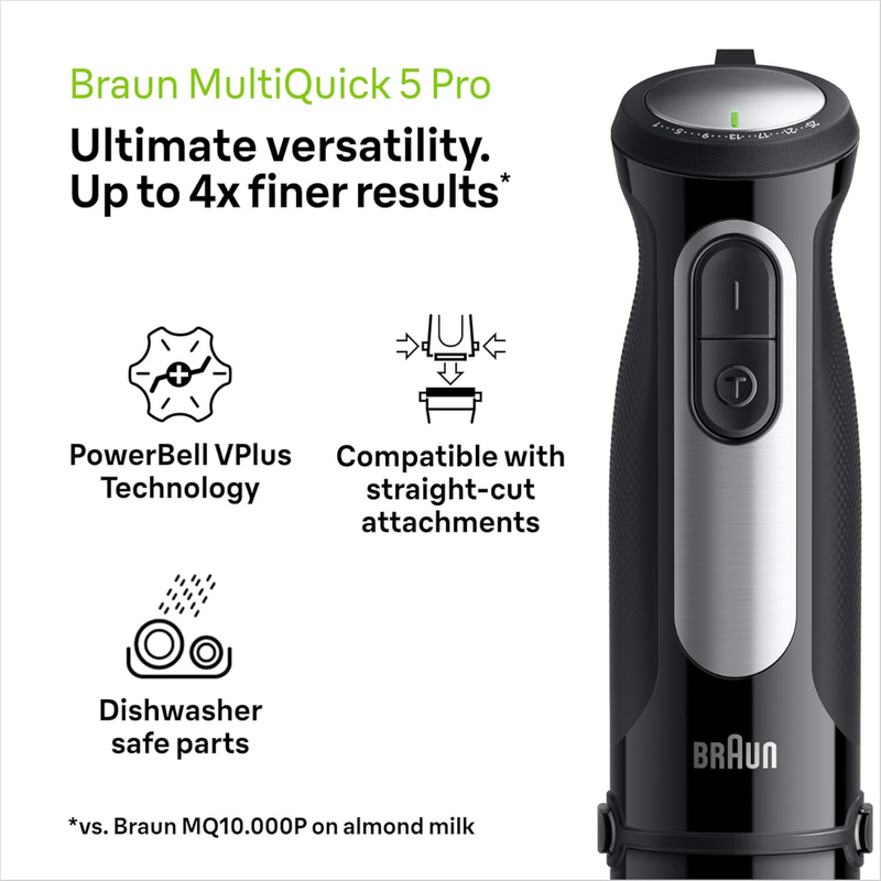 Braun MultiQuick 5 Pro Hand Blender | Black - MQ55236.M Redmond Electric Gorey