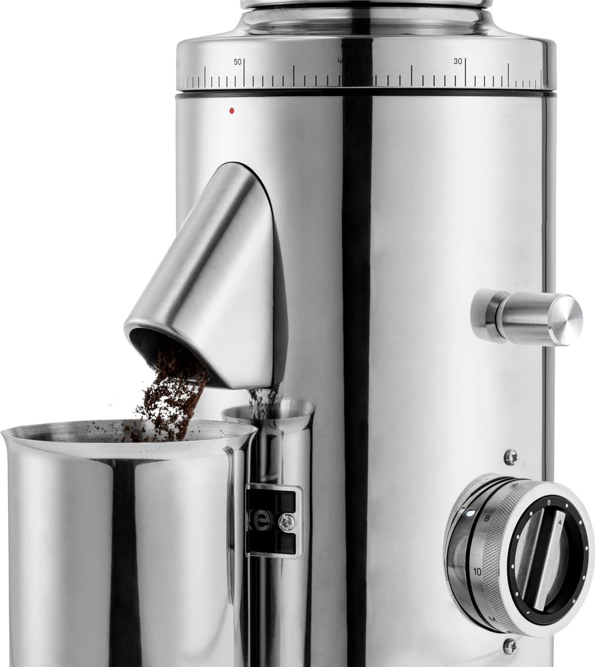 Flat Burr Coffee Grinder | Stainless Steel
